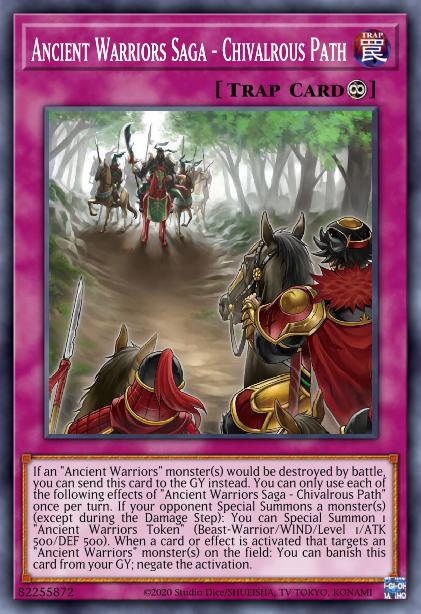 Ancient Warriors Saga - Chivalrous Path Card Image