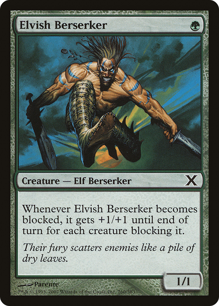 Elvish Berserker Card Image
