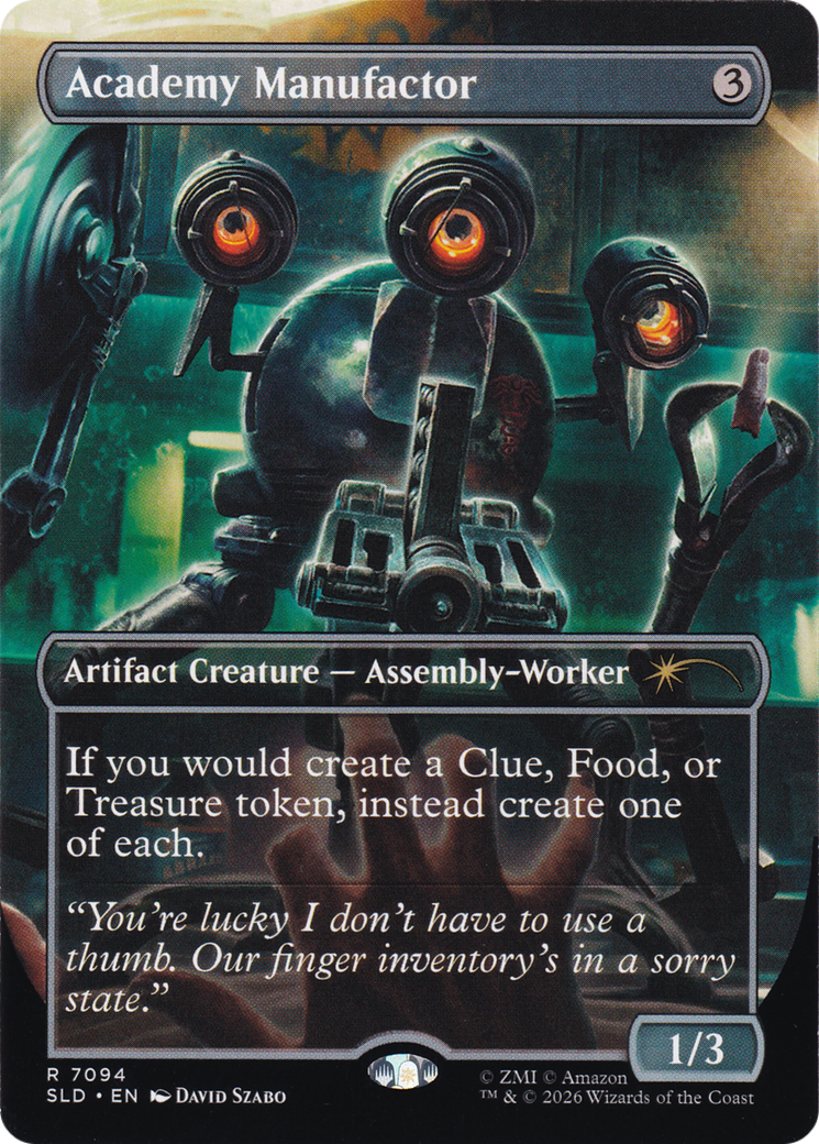 Academy Manufactor Card Image