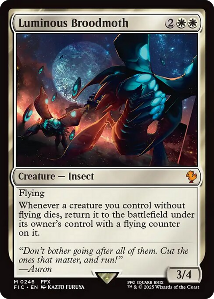 Luminous Broodmoth Card Image