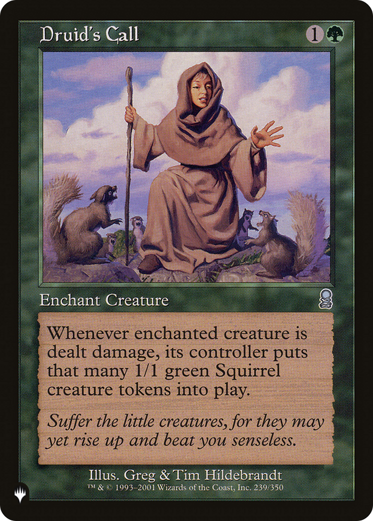 Druid's Call Card Image