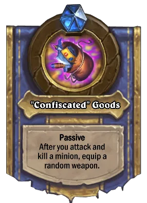 "Confiscated" Goods Card Image