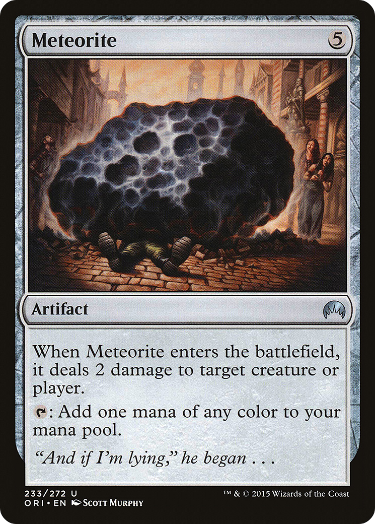 Meteorite Card Image