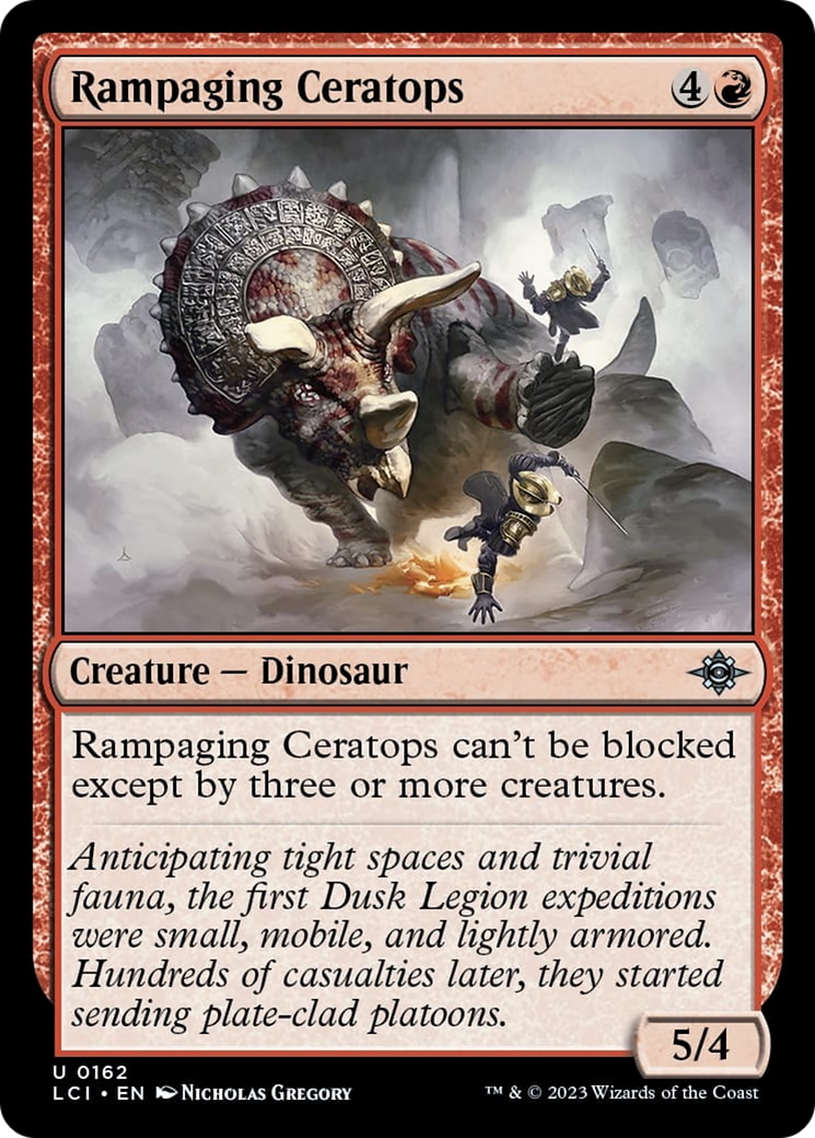 Rampaging Ceratops Card Image