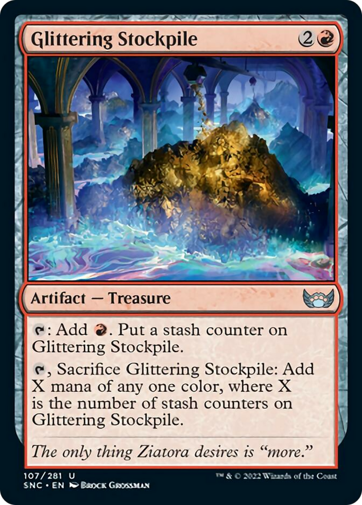 Glittering Stockpile Card Image