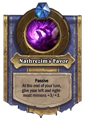 Nathrezim's Favor Card Image