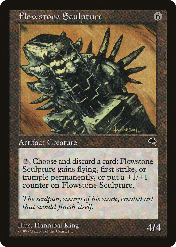 Flowstone Sculpture Card Image