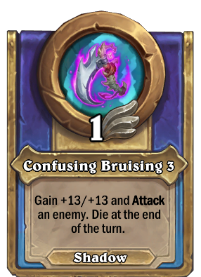Confusing Bruising 3 Card Image