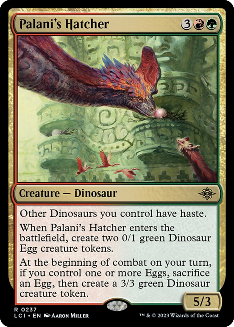 Palani's Hatcher Card Image