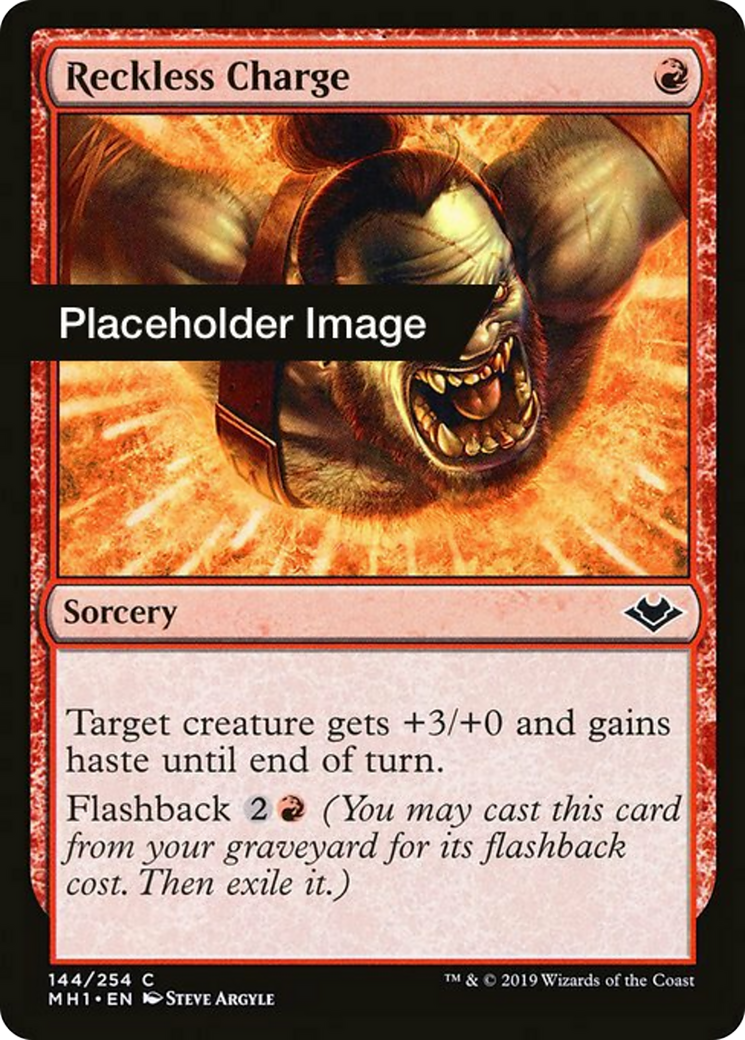 Reckless Charge Card Image