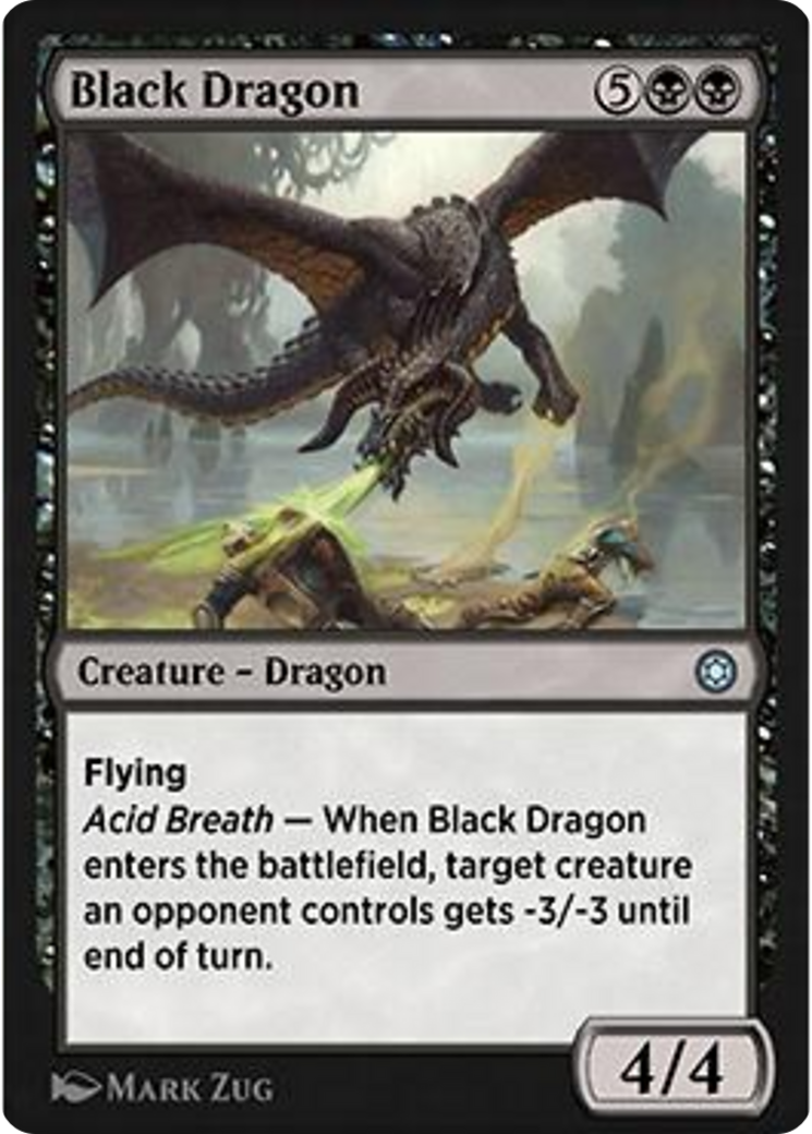 Black Dragon Card Image