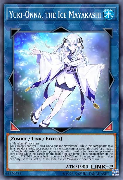 Yuki-Onna, the Ice Mayakashi Card Image