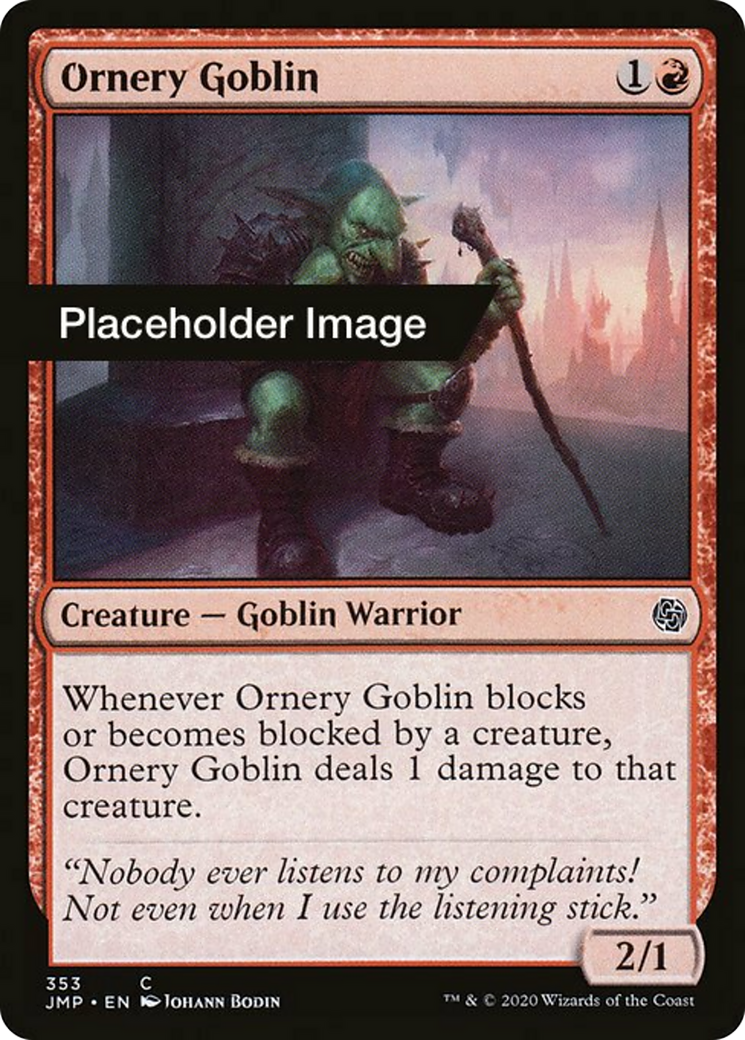Ornery Goblin Card Image