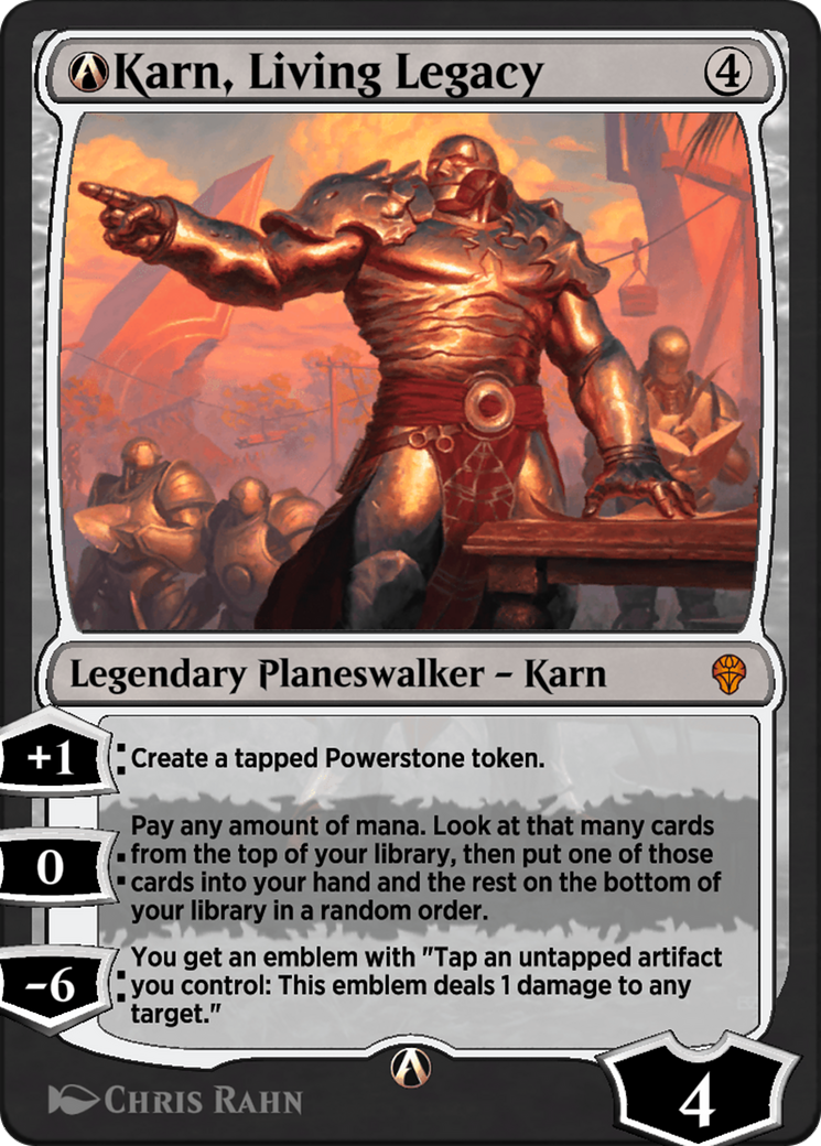 A-Karn, Living Legacy Card Image