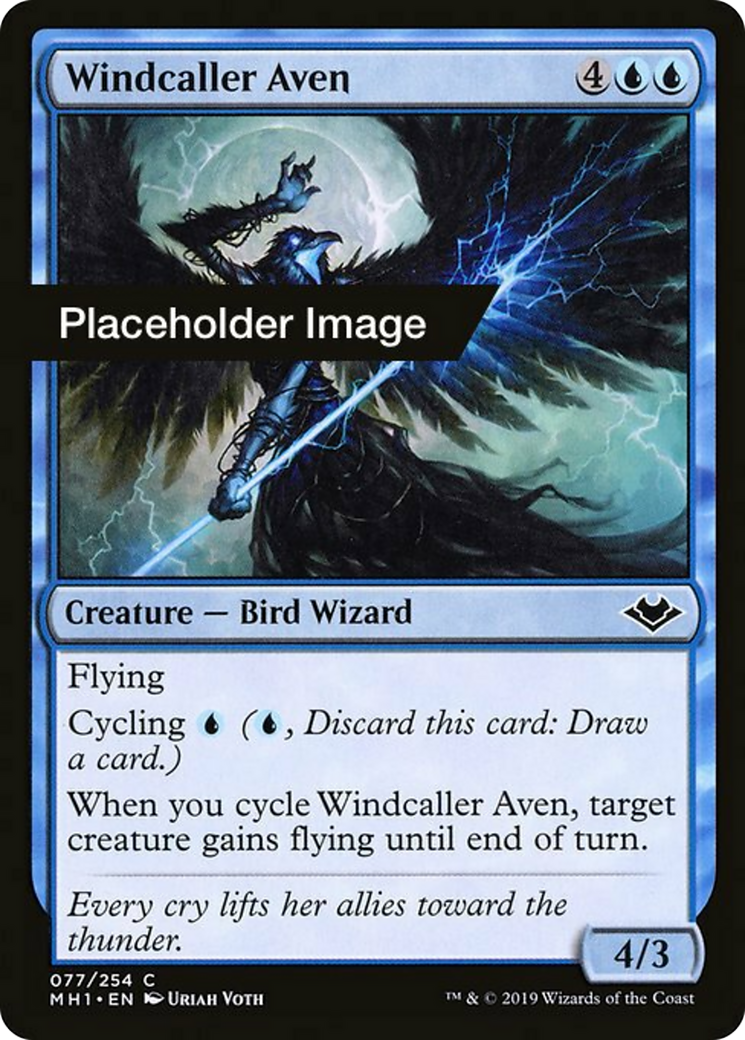 Windcaller Aven Card Image