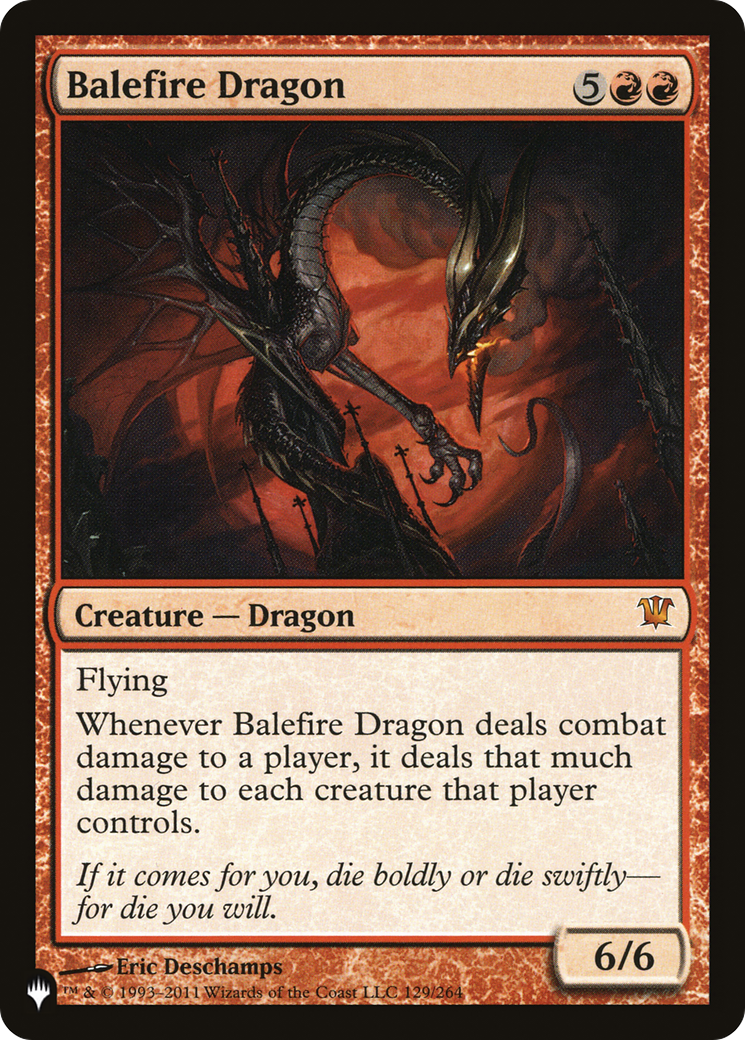 Balefire Dragon Card Image