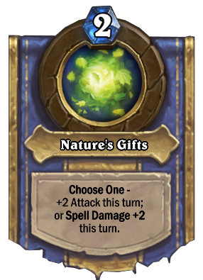 Nature's Gifts Card Image