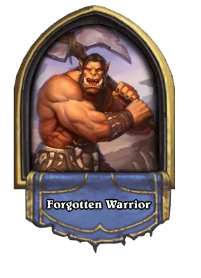 Forgotten Warrior Card Image