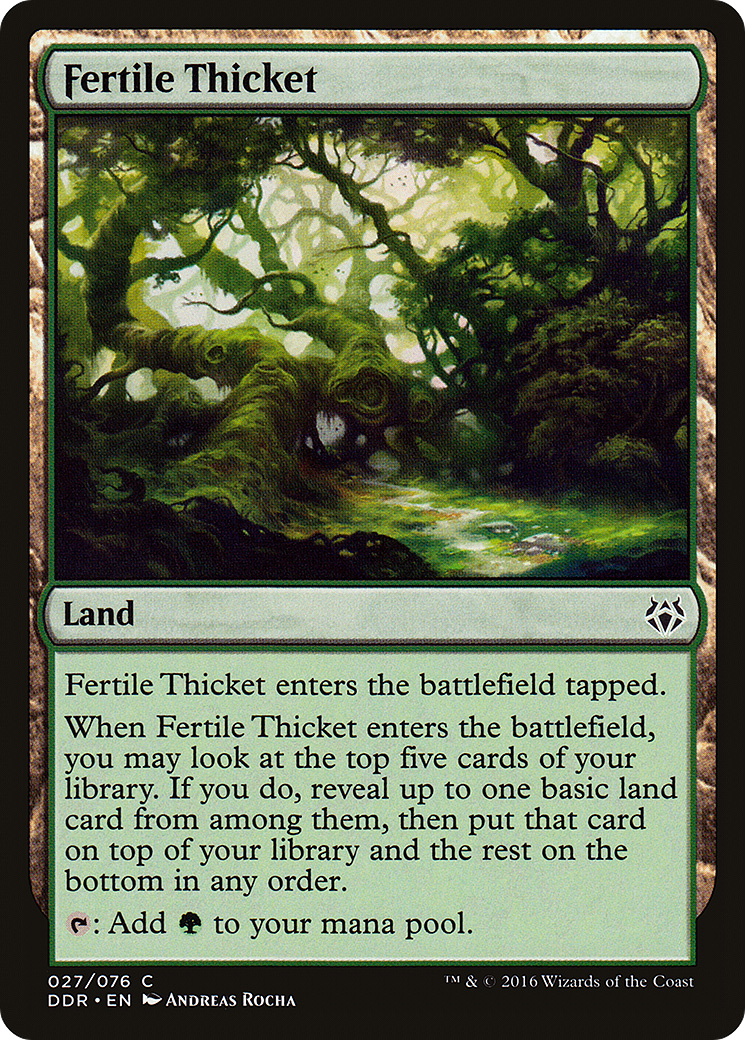 Fertile Thicket Card Image