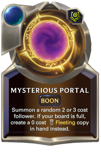 Mysterious Portal Card Image