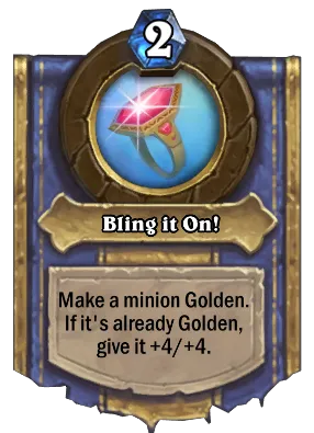 Bling it On! Card Image