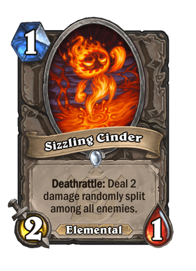 Sizzling Cinder Card Image
