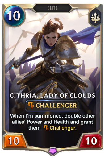 Cithria, Lady of Clouds Card Image