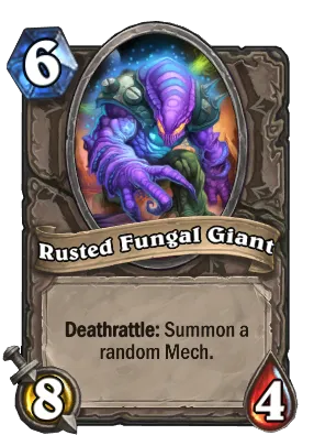 Rusted Fungal Giant Card Image