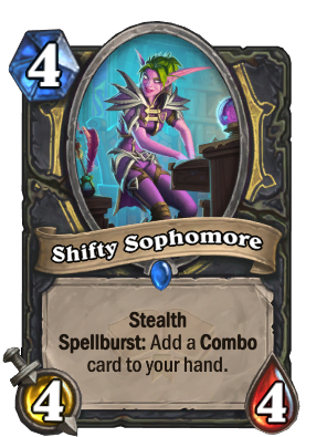 Shifty Sophomore Card Image