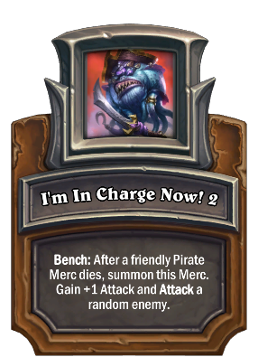 I'm In Charge Now! 2 Card Image