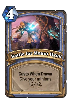 Battle for Mount Hyjal Card Image