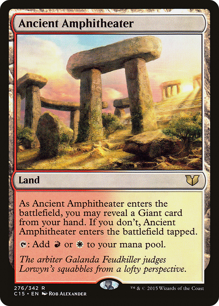 Ancient Amphitheater Card Image