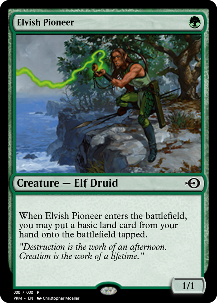 Elvish Pioneer Card Image