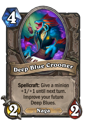 Deep Blue Crooner Card Image