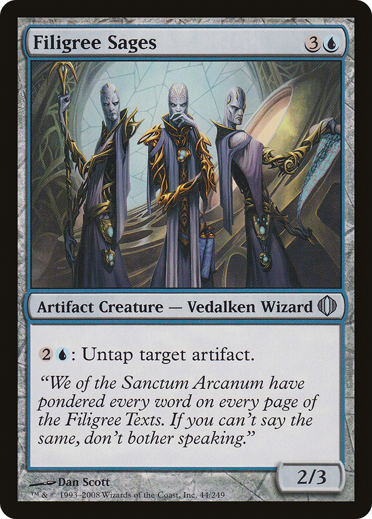 Filigree Sages Card Image