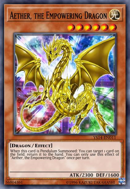 Aether, the Empowering Dragon Card Image