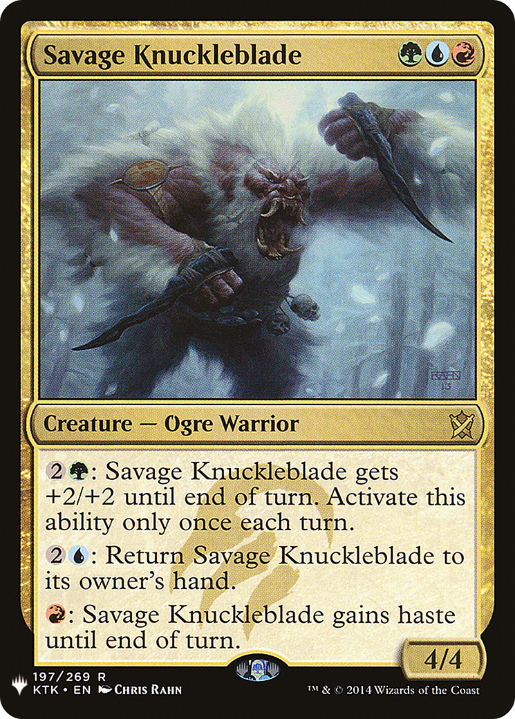 Savage Knuckleblade Card Image