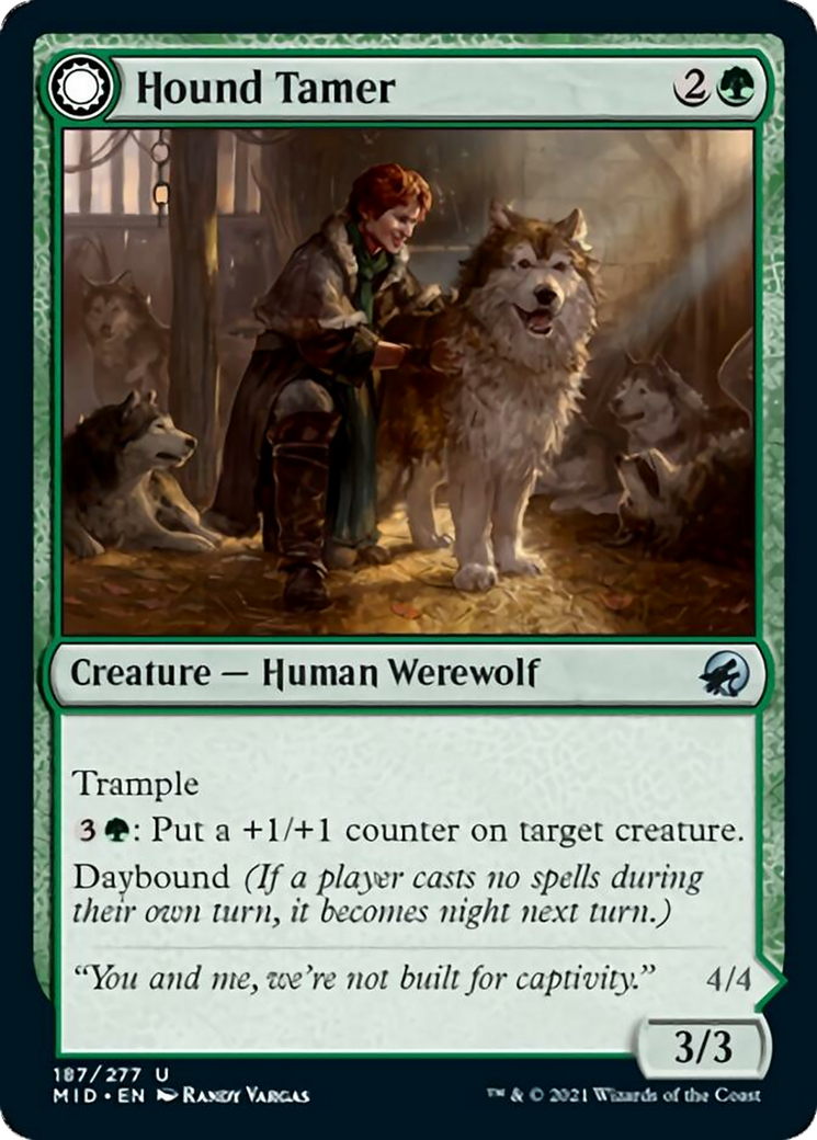 Hound Tamer // Untamed Pup Card Image