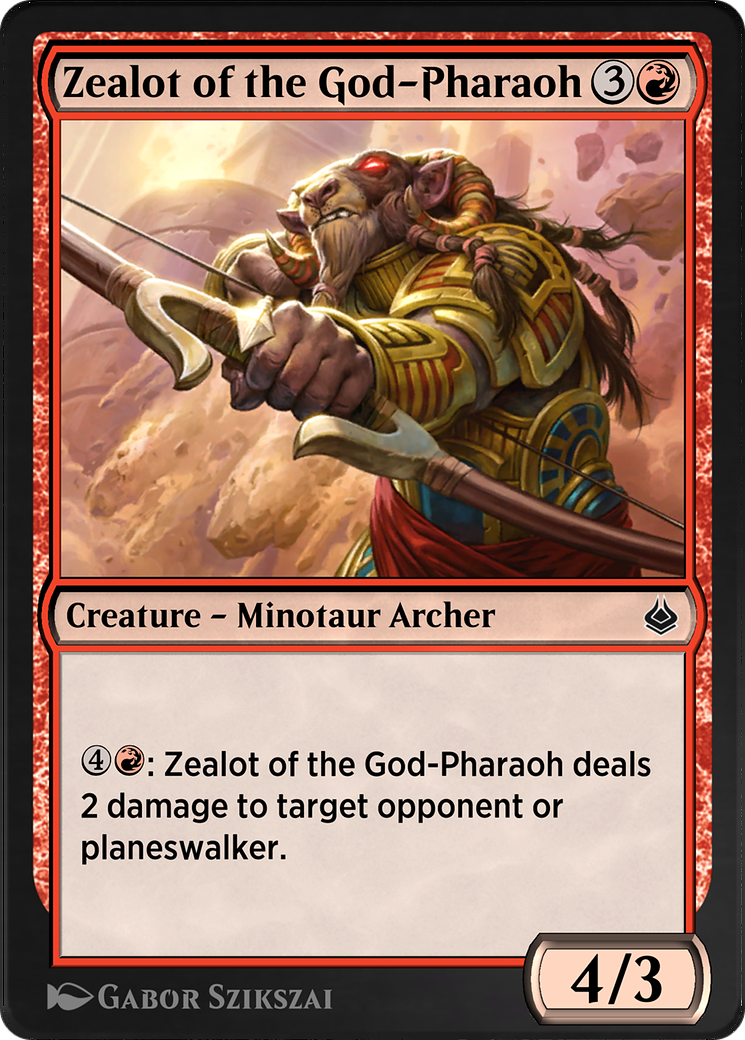 Zealot of the God-Pharaoh Card Image