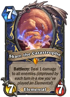 Skarr, the Catastrophe Card Image