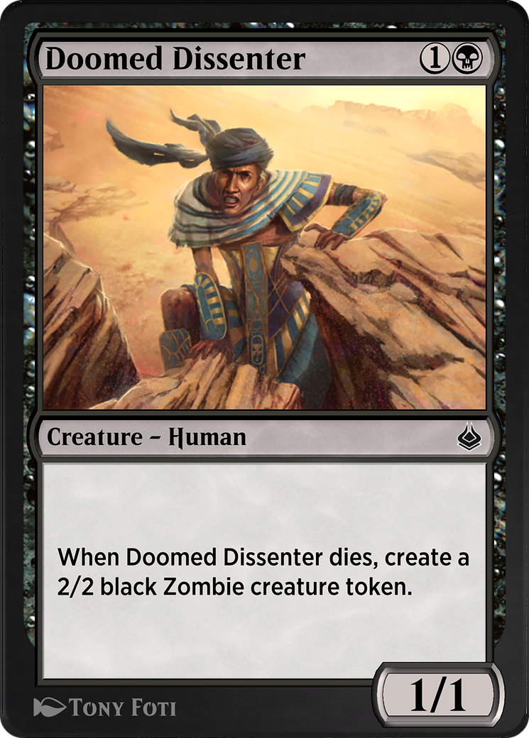 Doomed Dissenter Card Image