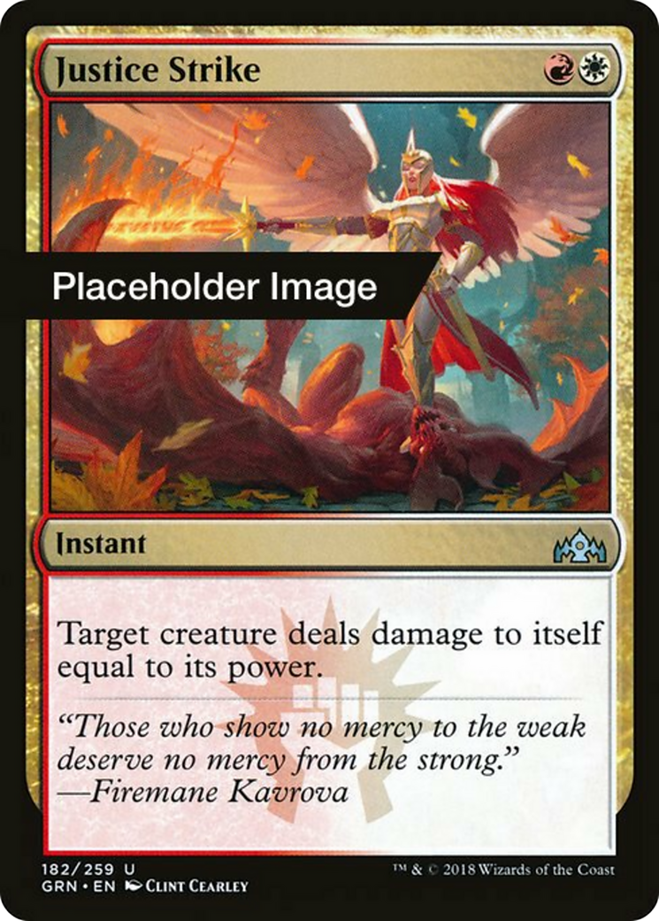 Justice Strike Card Image