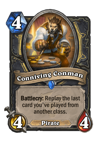 Conniving Conman Card Image