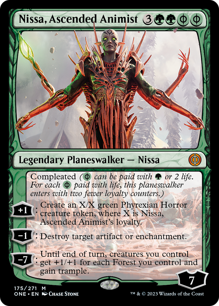 Nissa, Ascended Animist Card Image