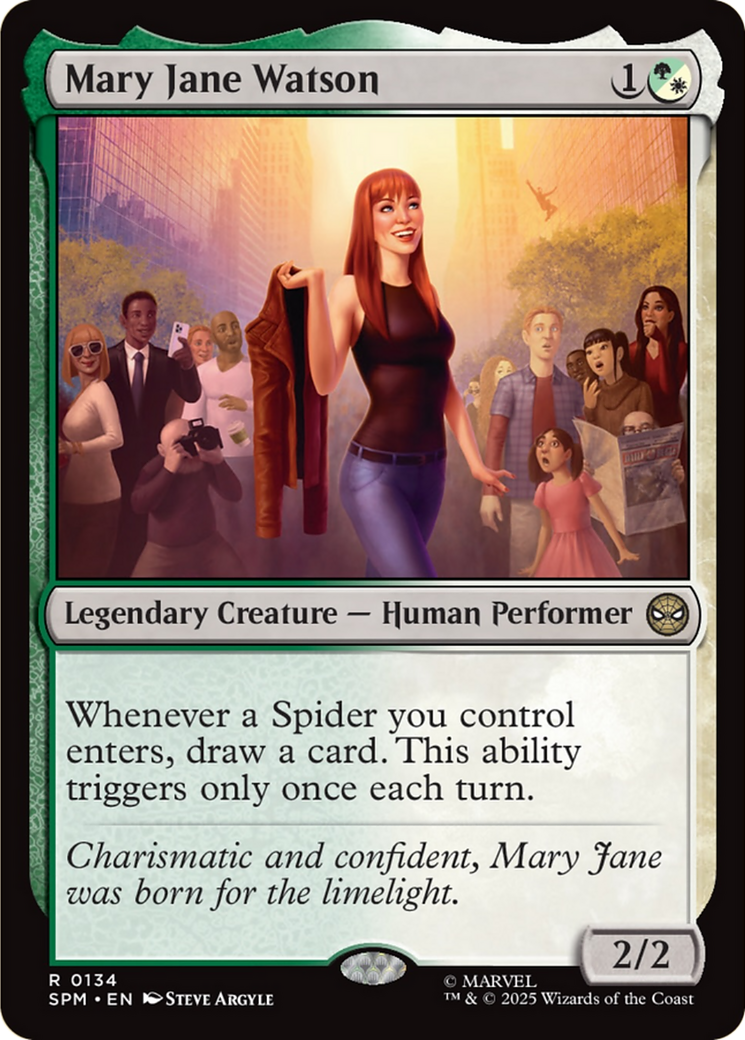 Mary Jane Watson Card Image