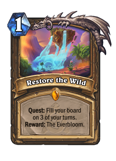 Restore the Wild Card Image