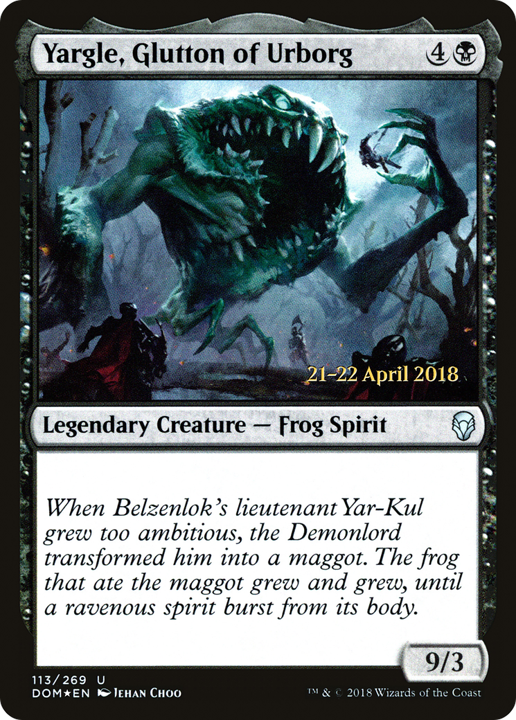 Yargle, Glutton of Urborg Card Image