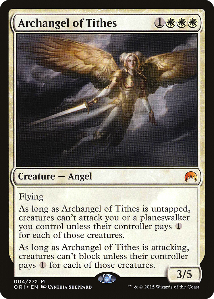 Archangel of Tithes Card Image