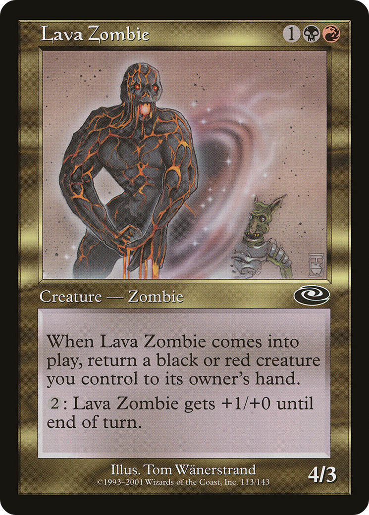 Lava Zombie Card Image