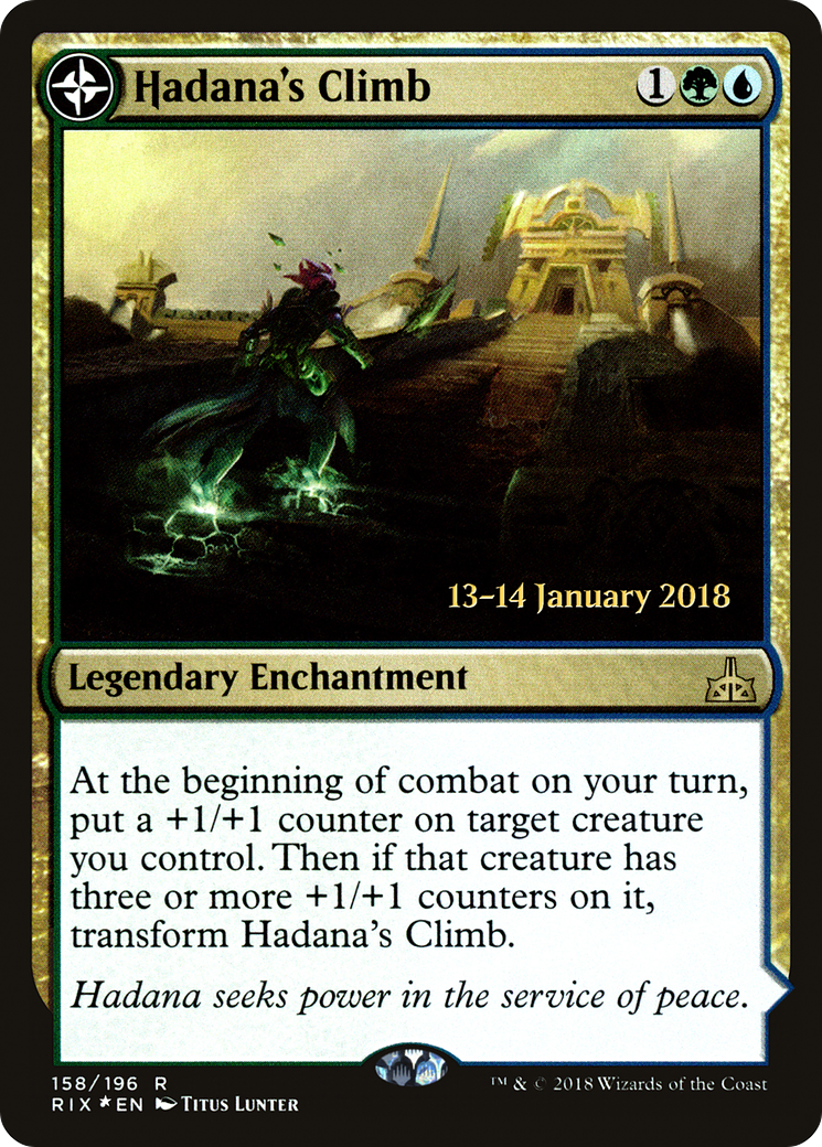 Hadana's Climb // Winged Temple of Orazca Card Image